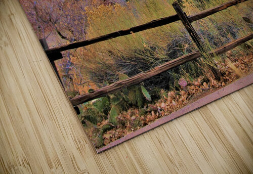 sunset zion fence Marolf Photography puzzle