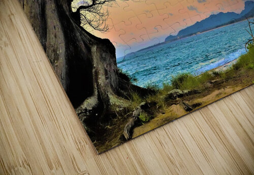 sunset trees hawaii Marolf Photography puzzle