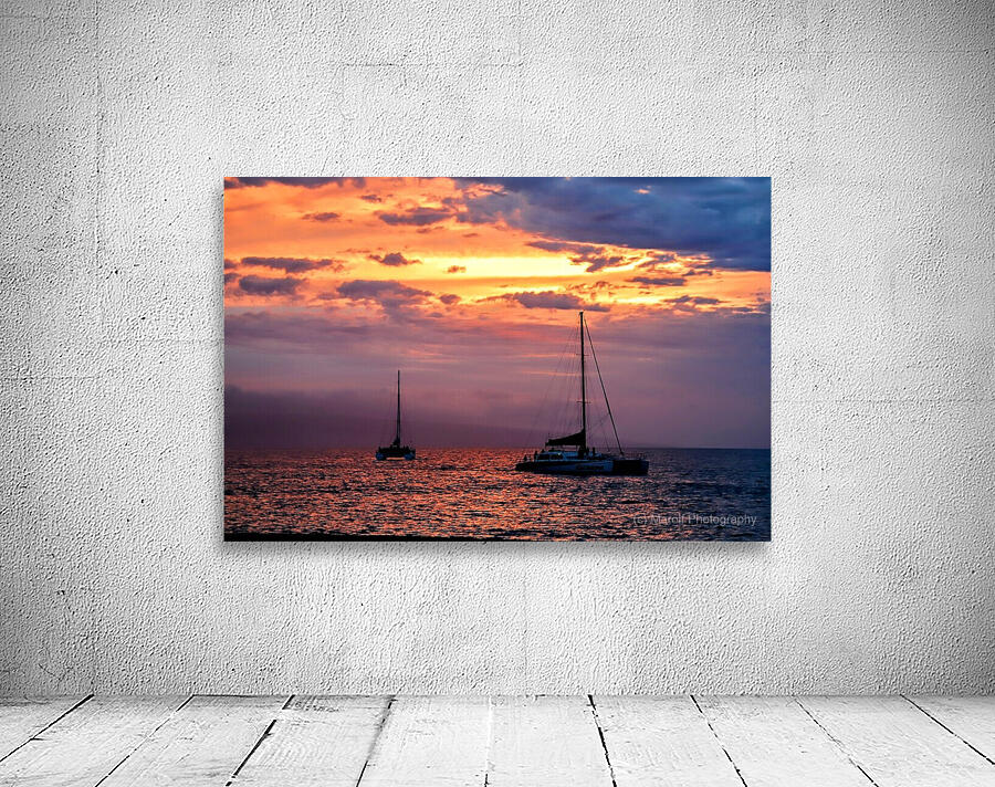 Sailboat Kaanapali Wall Preview
