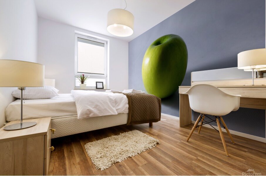 Green Apple Mural print