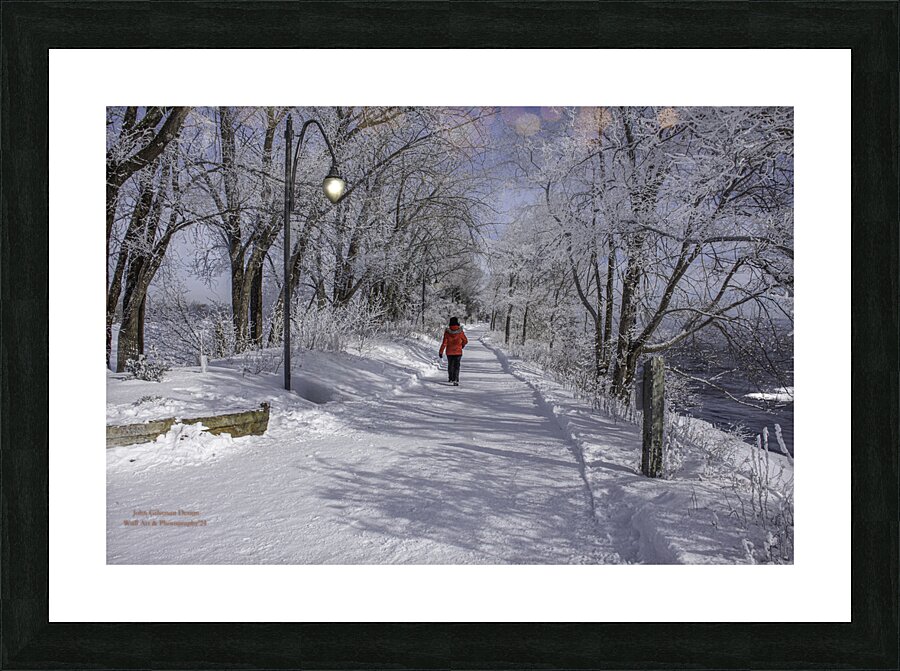 11468 Winter Wonder Picture Frame print