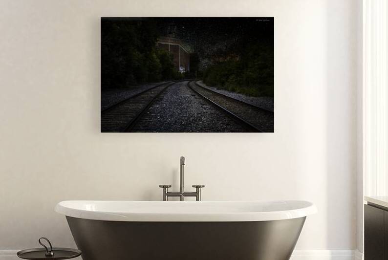 10927 Fantasy Down the Tracks by John Gilsenan Design Wall Art and Photography
