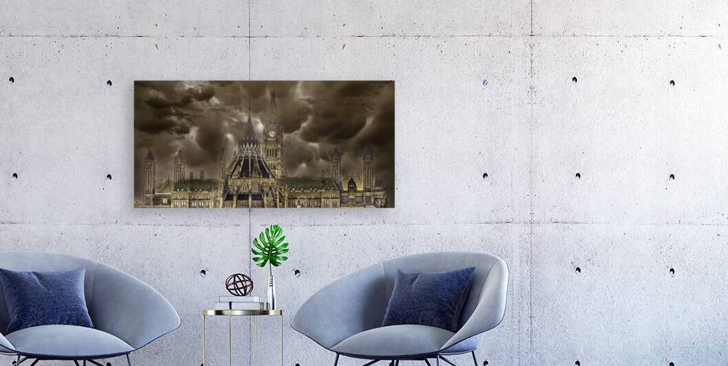 11536 Bâtiments du Parlement Ottawa by John Gilsenan Design Wall Art and Photography