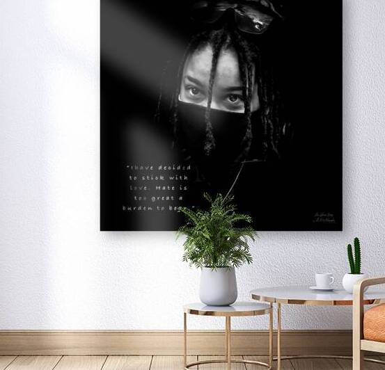 10038 Q Portrait of a protester  by John Gilsenan Design Wall Art and Photography