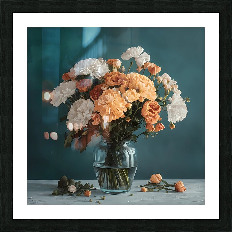 Flower vase Picture Frame print