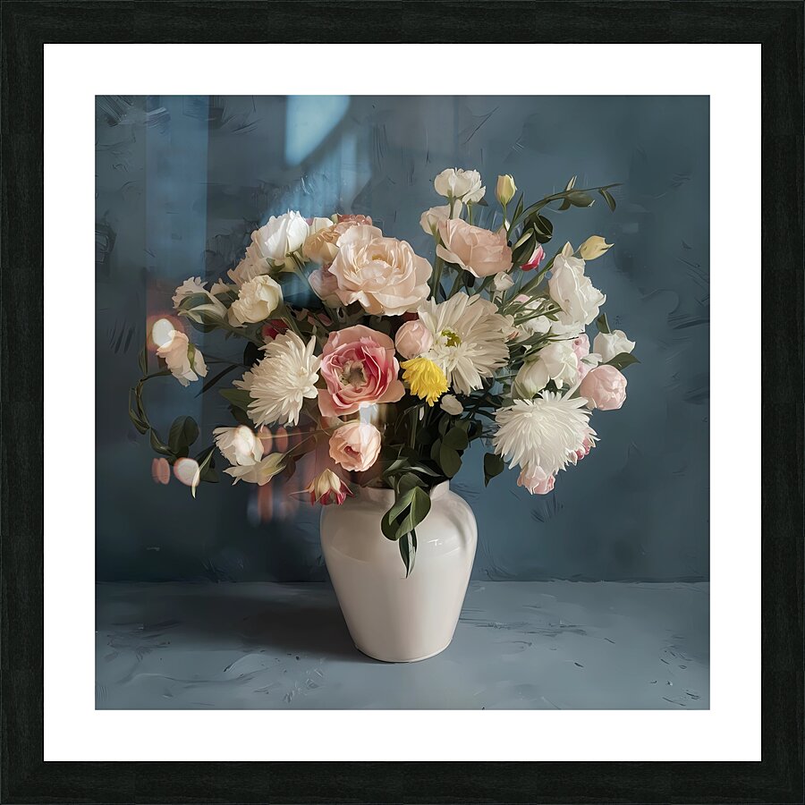Flower vase Picture Frame print
