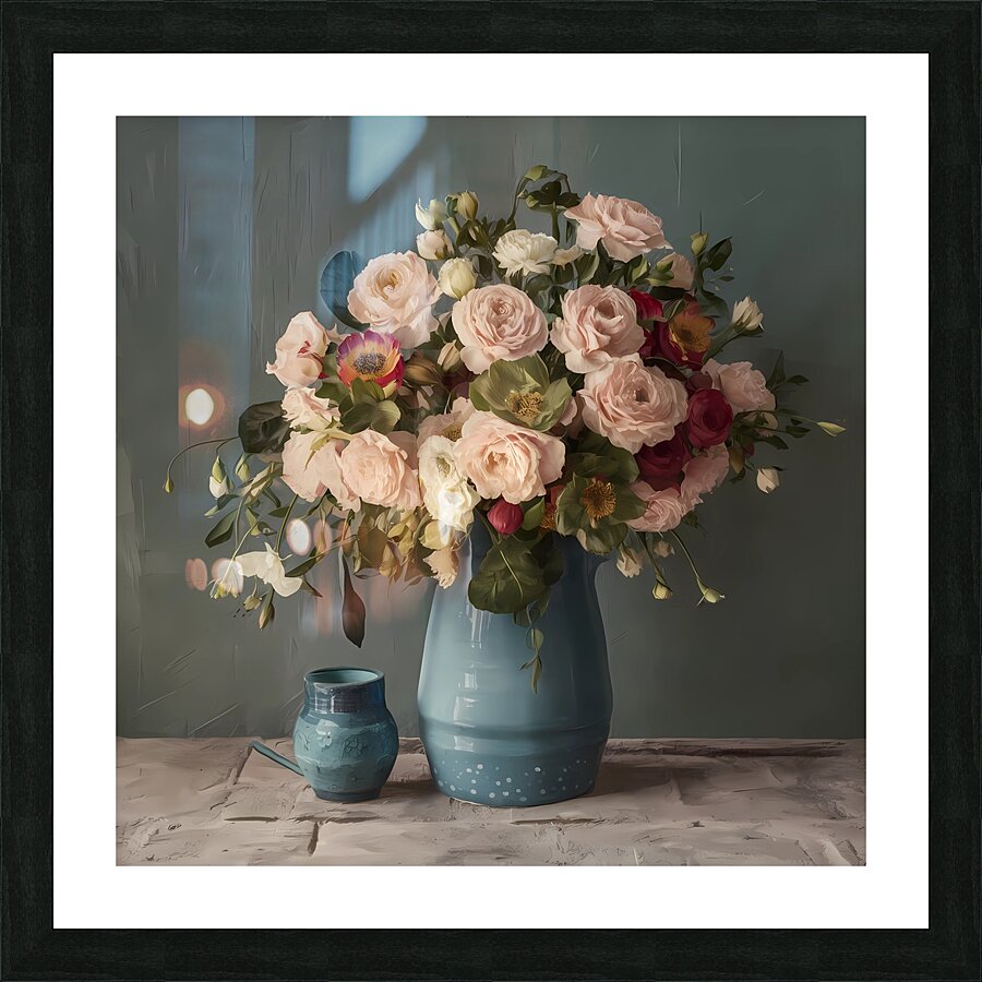 Flower vase Picture Frame print