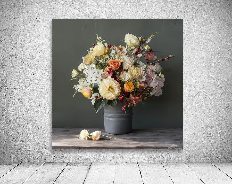 Flower vase Wall Preview