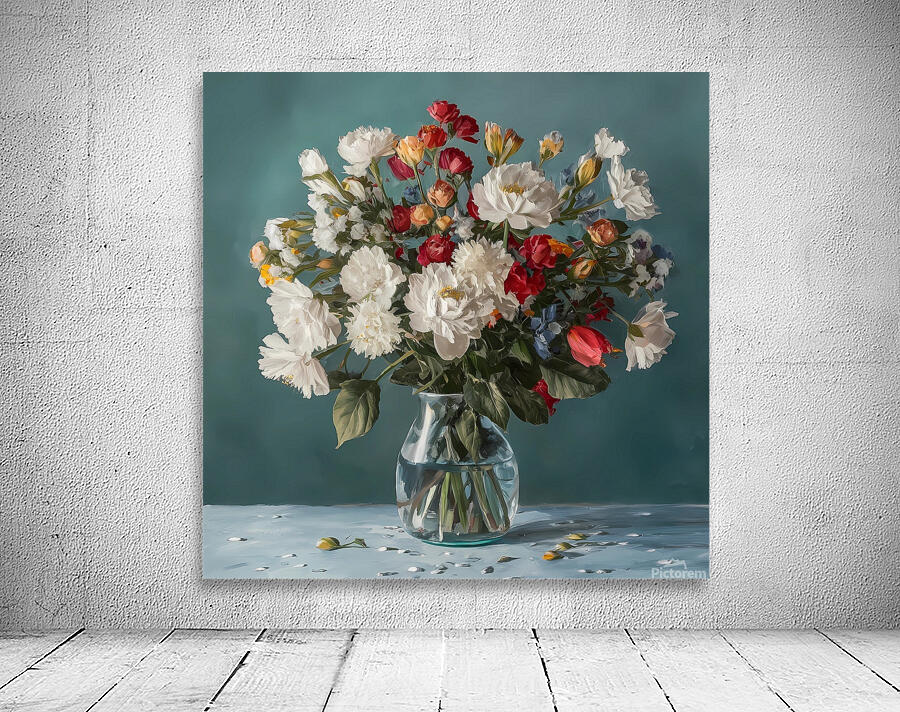 Flower vase Wall Preview