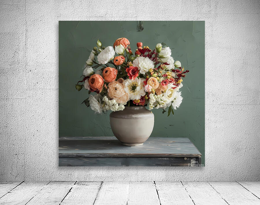 Flower vase Wall Preview