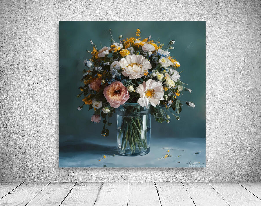Flower vase Wall Preview