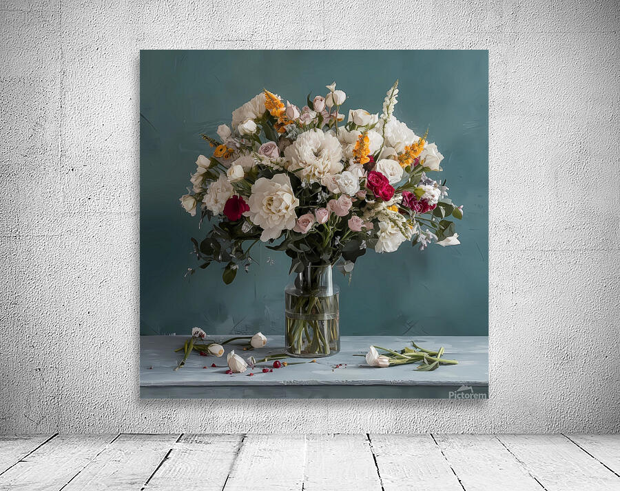 Flower vase Wall Preview