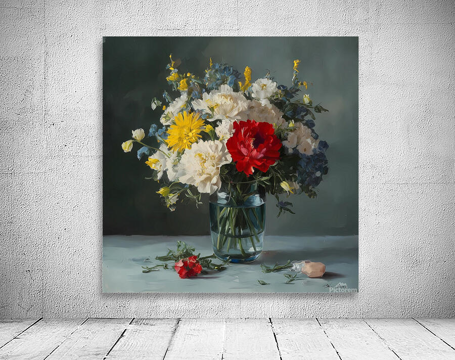 Flower vase Wall Preview