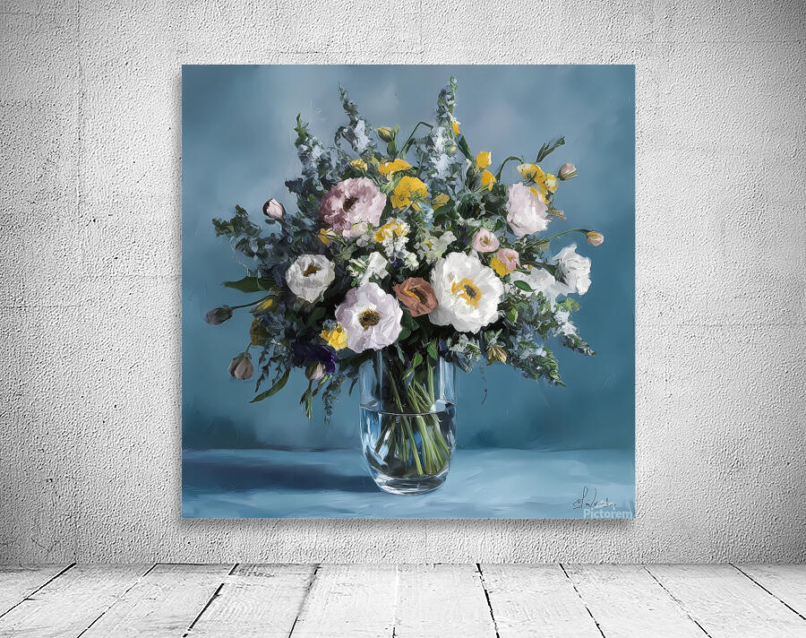 Flower vase Wall Preview
