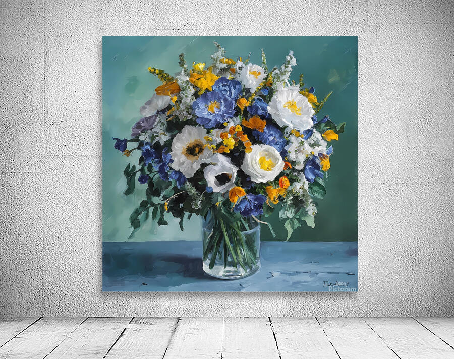 Flower vase Wall Preview