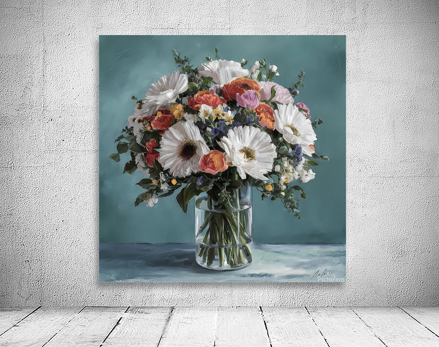 Flower vase Wall Preview