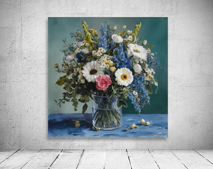 Flower vase Wall Preview