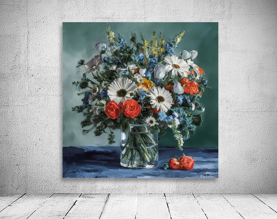 Flower vase Wall Preview