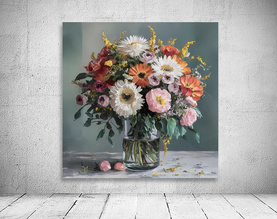 Flower vase Wall Preview