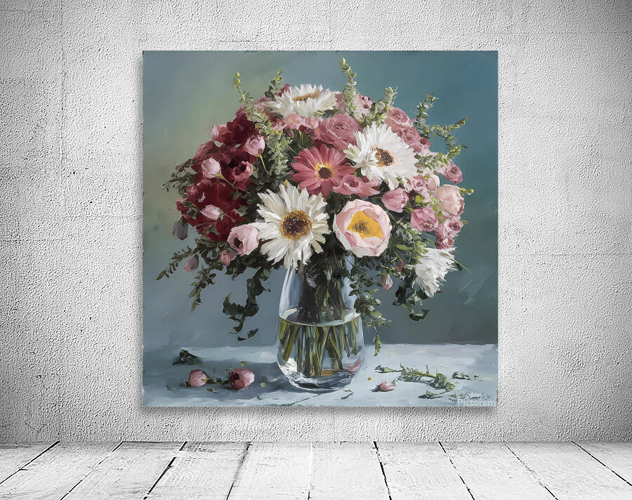 Flower vase Wall Preview