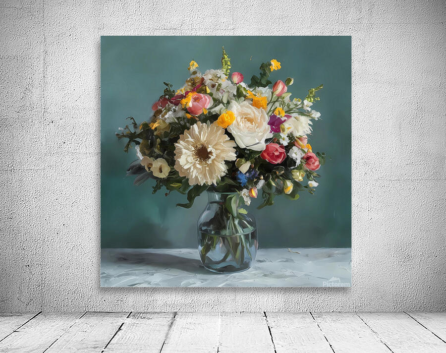 Flower vase Wall Preview