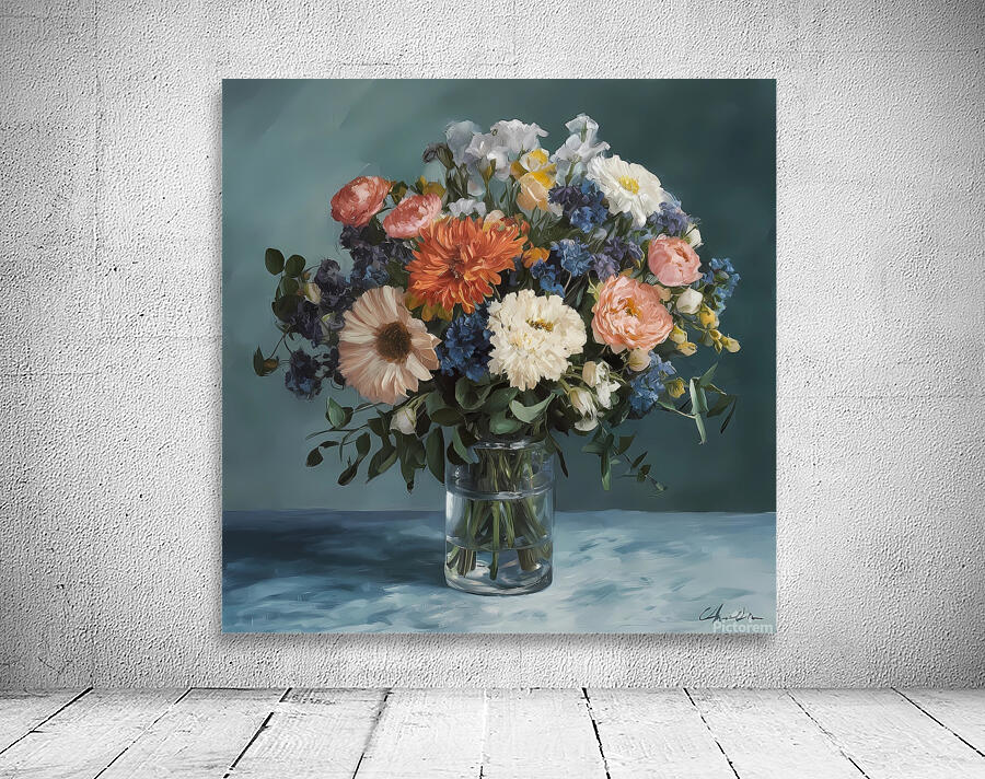 Flower vase Wall Preview