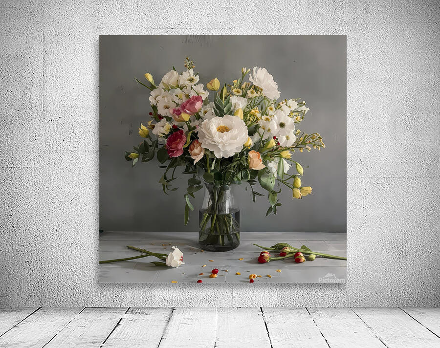 Flower vase Wall Preview