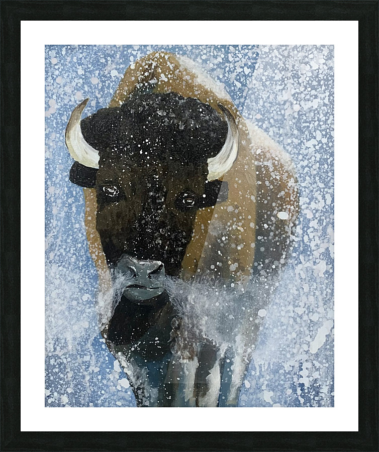 The Long Walk Picture Frame print