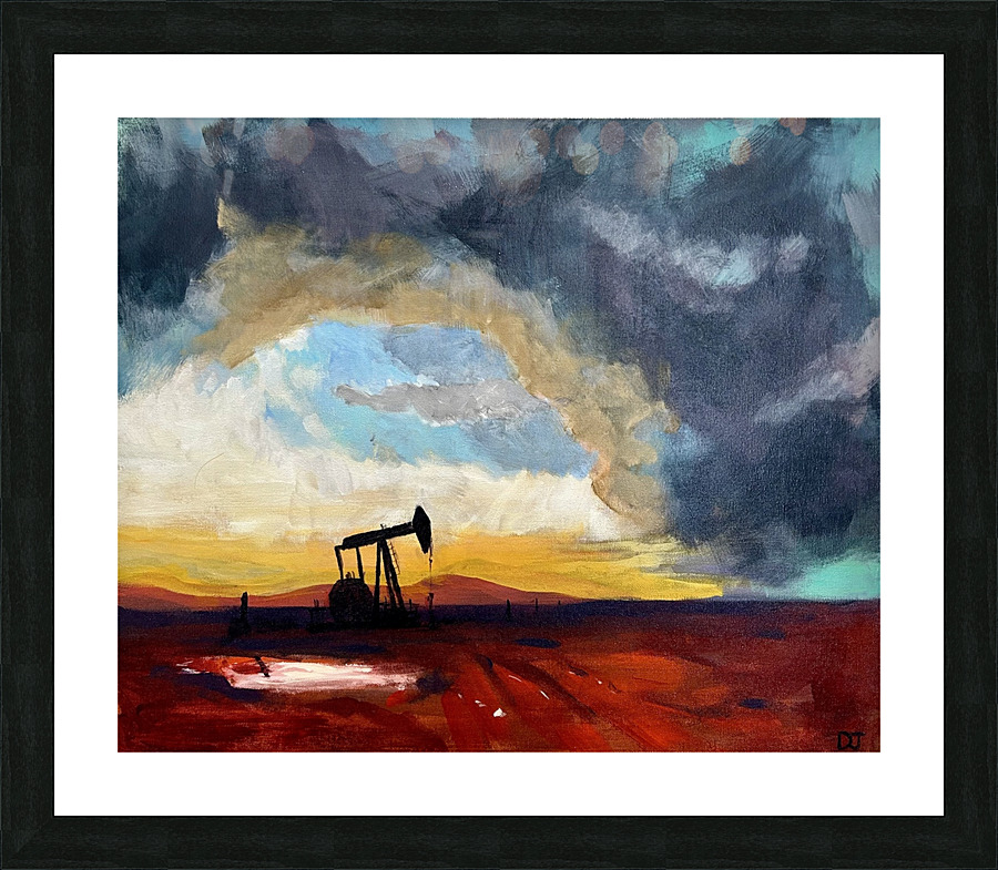 Stand My Shaky Ground Picture Frame print