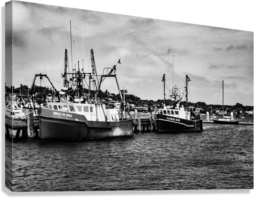 Fishing boats Canvas Print