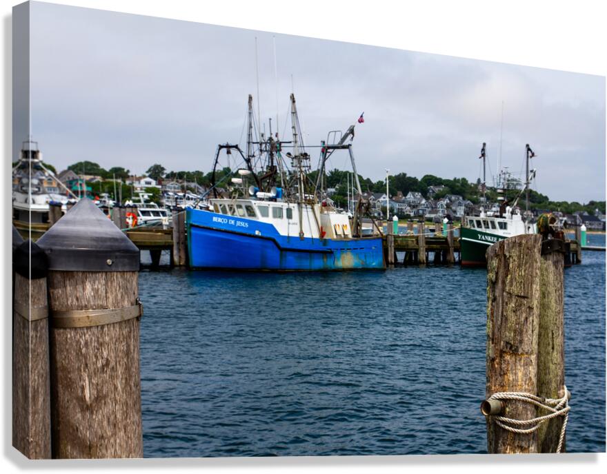 Fishing boats Canvas Print