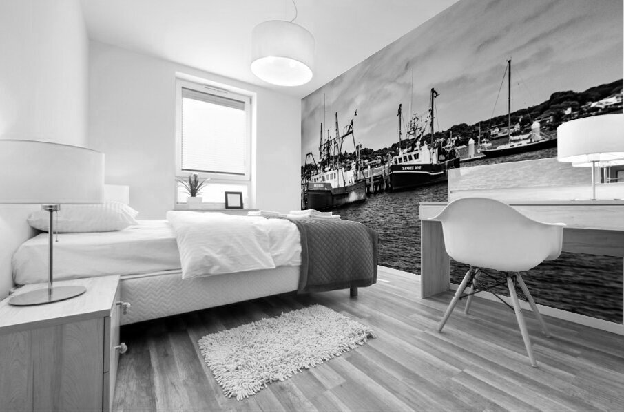 Fishing boats Mural print