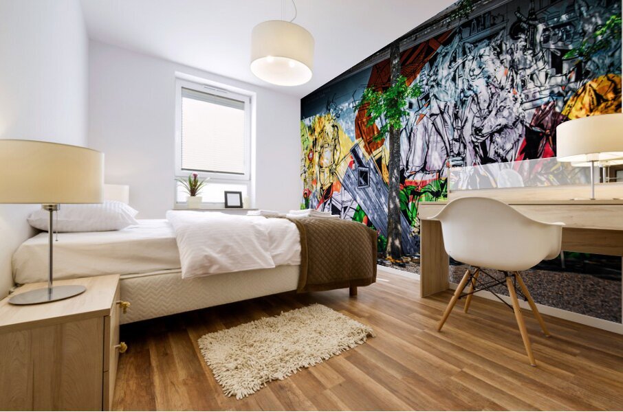 Street Art Mural print