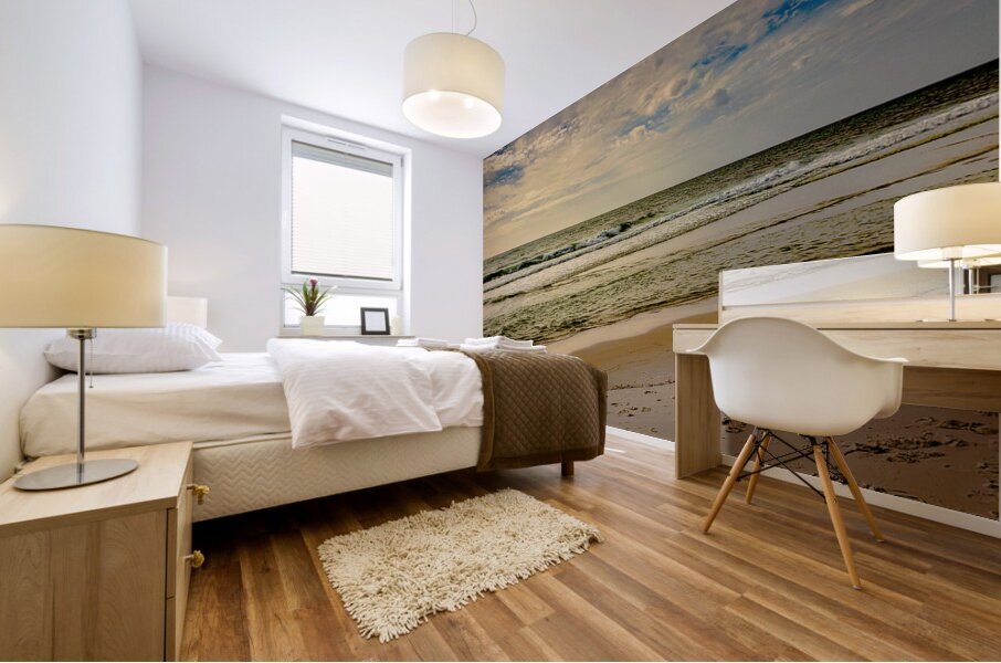 Sandy Surf Beach Mural print