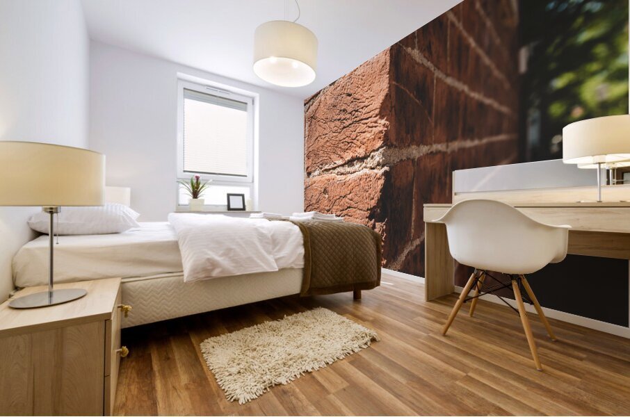Brick wall Mural print