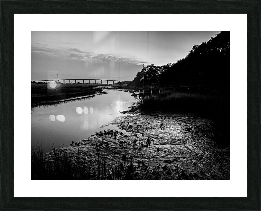 Oyster Beds Picture Frame print