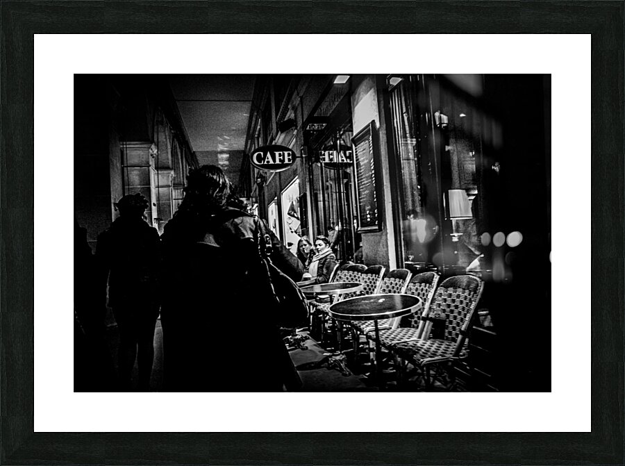 Paris Cafe Picture Frame print
