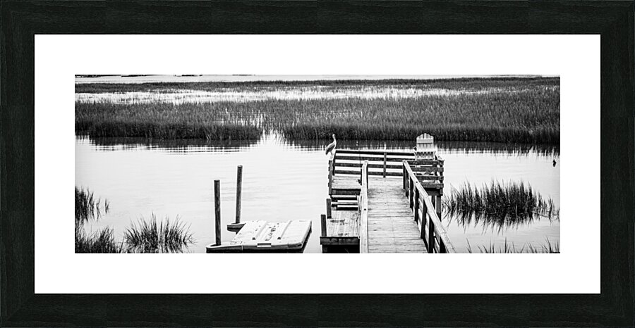 Fishing Pier Picture Frame print