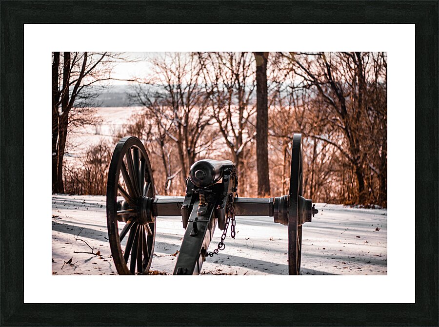 Winter Canon Picture Frame print