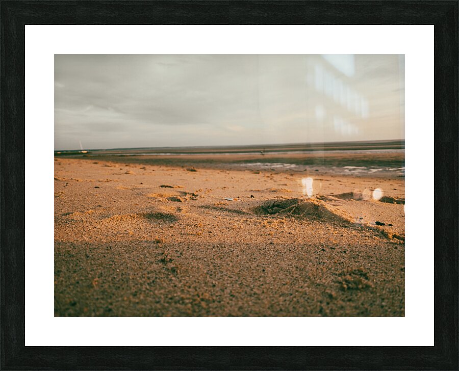 Low tide  Picture Frame print