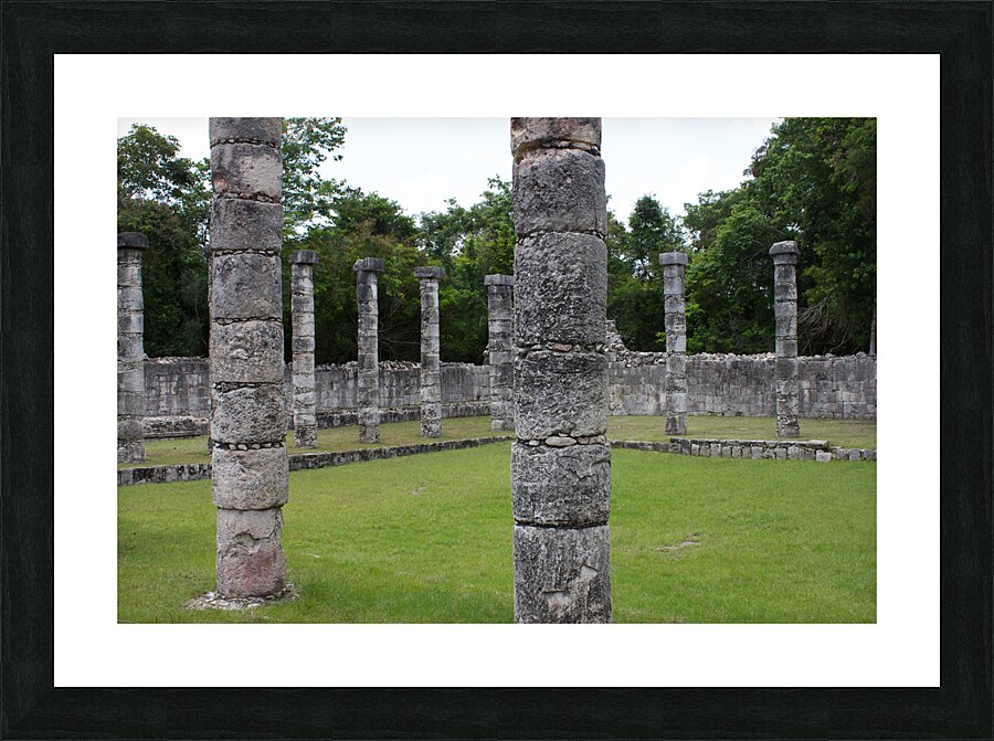 Sturdy Pilars  Picture Frame print