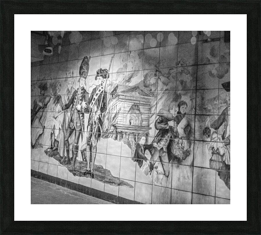 Freedom Mural Picture Frame print
