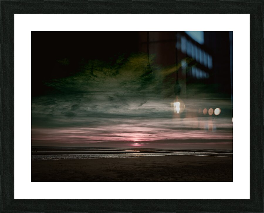 Sinking Sun Picture Frame print
