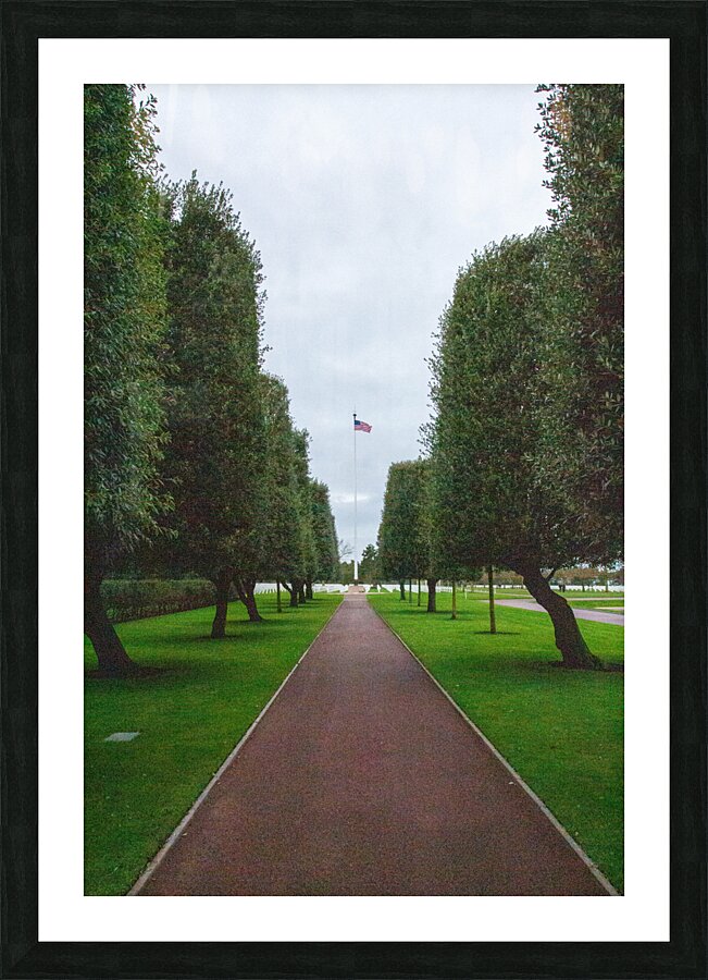 Normandy Picture Frame print