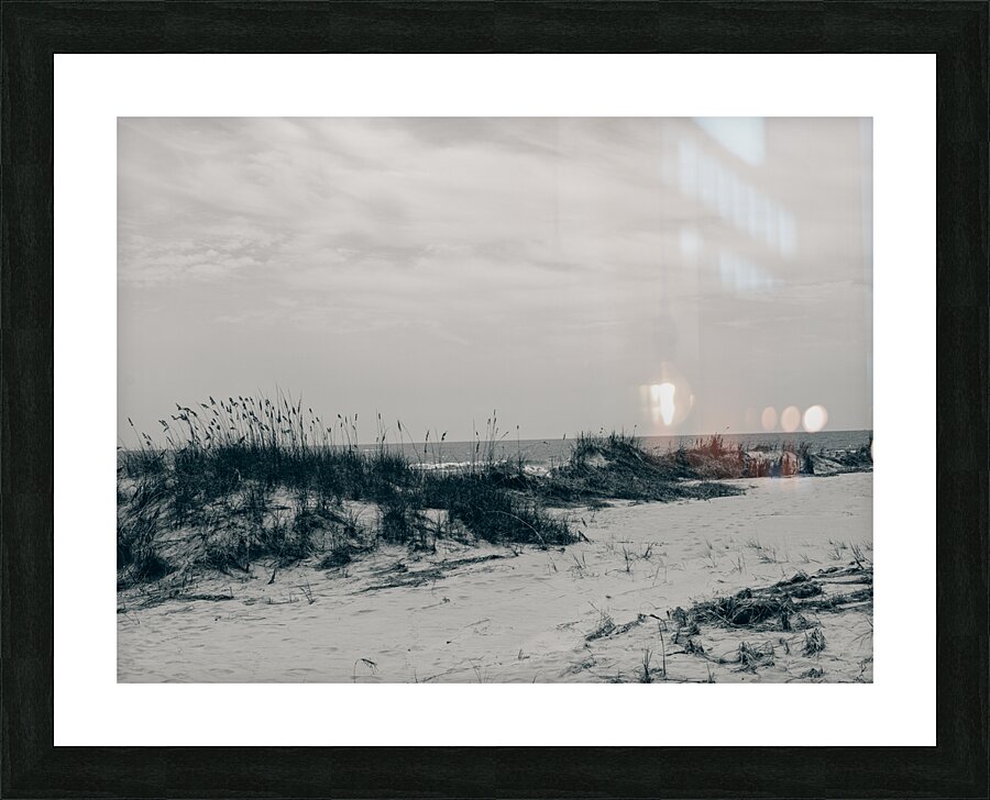 Wind Worn Beach Picture Frame print