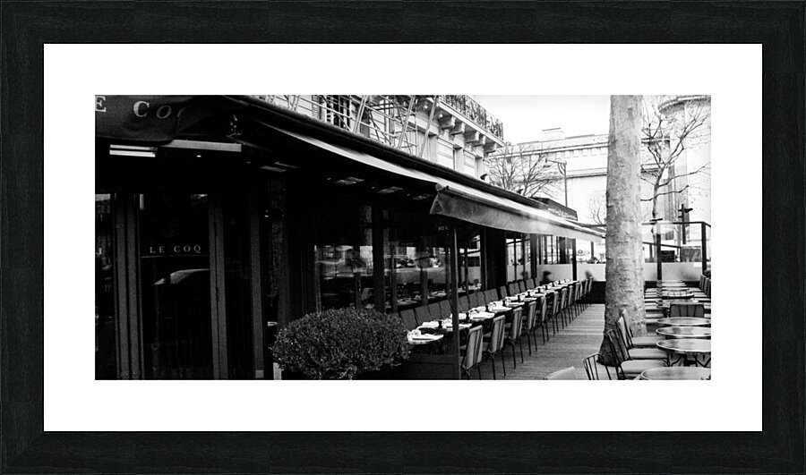 Quite Seating Picture Frame print