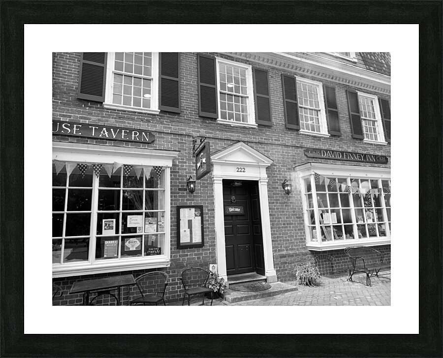 Old Tavern  Picture Frame print