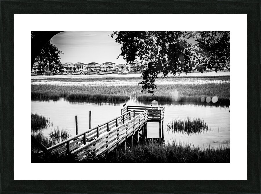 Fishing Pier  Picture Frame print