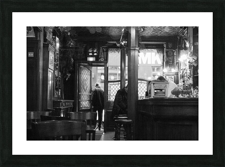Quite Bar Picture Frame print