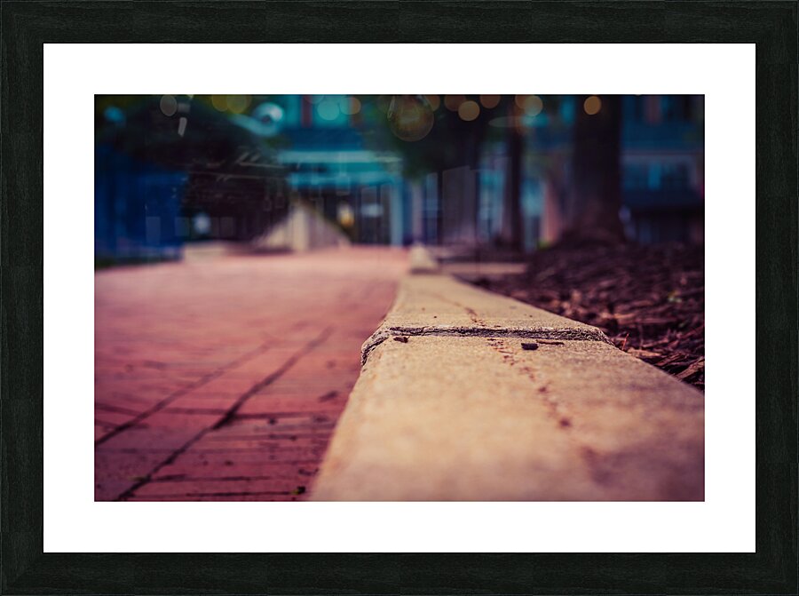 Street Walks Picture Frame print